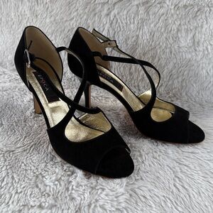 Nueva Epoca Black heels